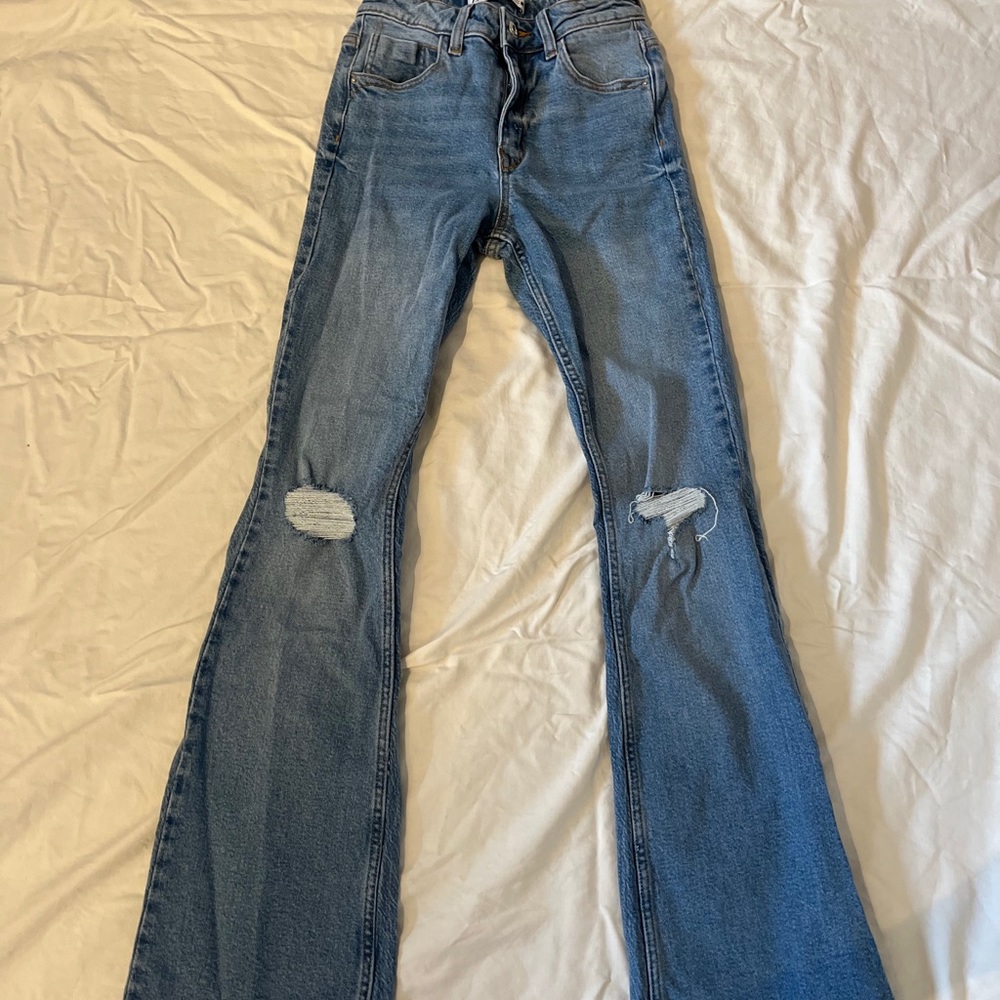 Zara Skinny flare jeans